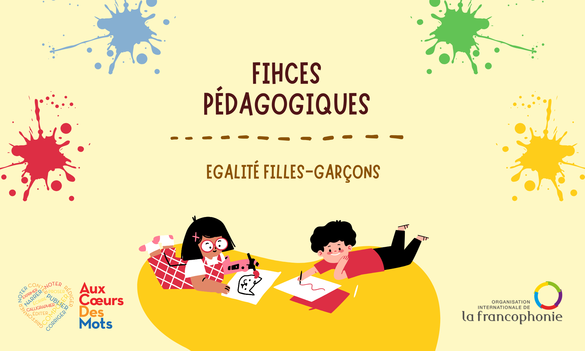 Fiches péfadogiques - Égalité filles-garçons