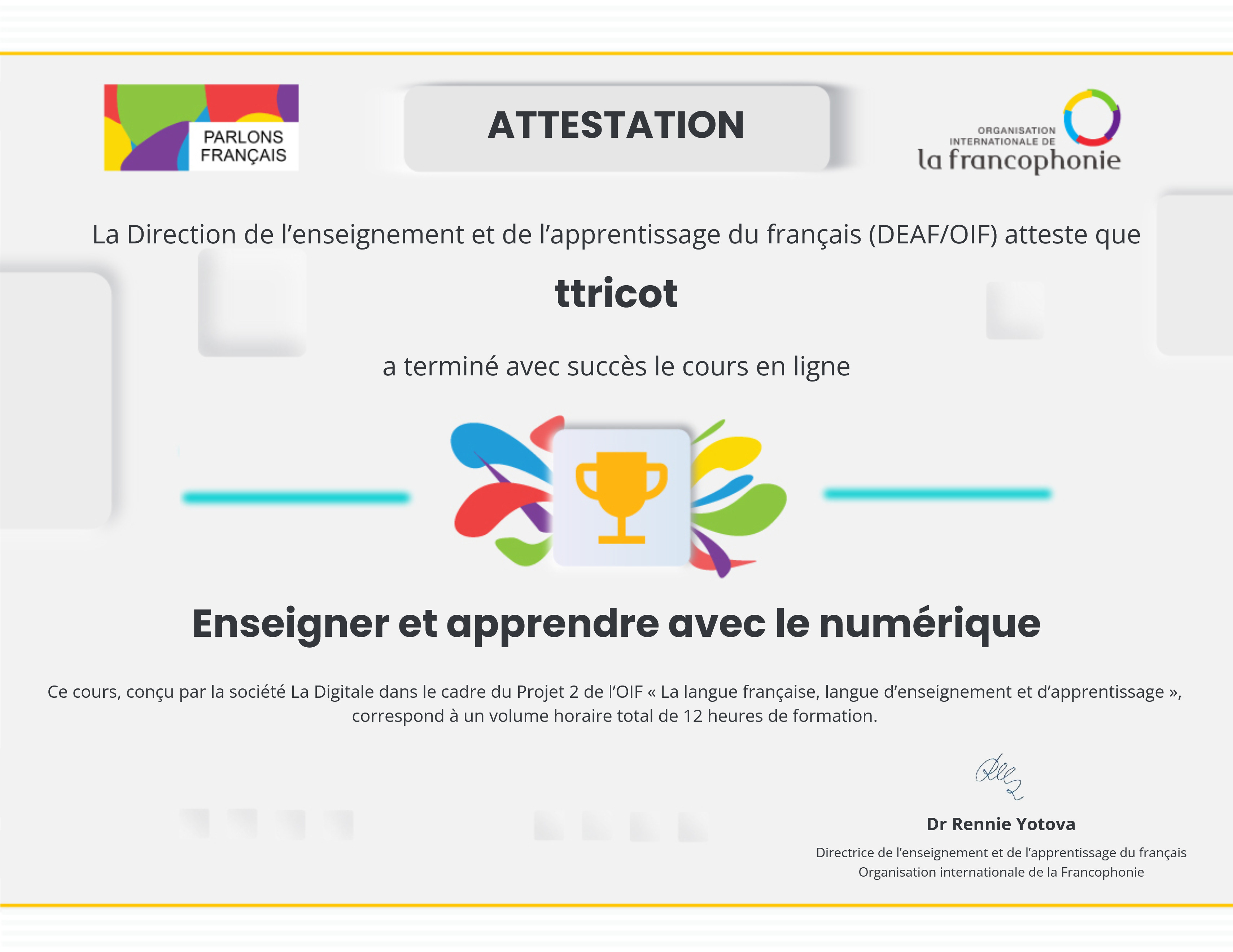 Enseigner et apprendre avec le numérique